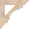Ekena Millwork Merced Traditional Smooth Bracket, Douglas Fir, 3 1/2"W x 22"D x 22"H BKT04X22X22MRC01SDF - alternate 4